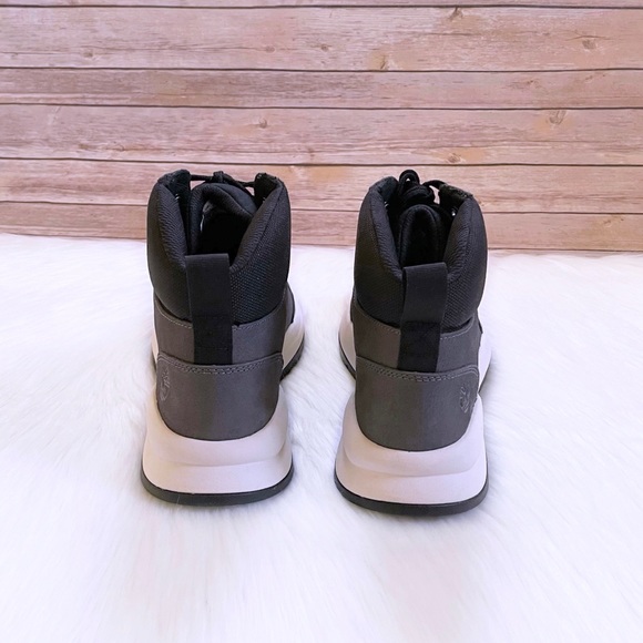 Timberland Men’s Boroughs Project Sneaker Boots In Medium Grey - Picture 5 of 7